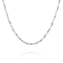 Цепь серебряная «Якорная»