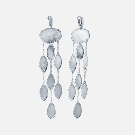 Серьги из серебар