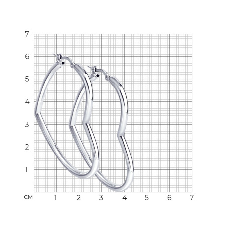 Серьги из серебра