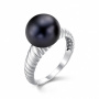 Серебряное кольцо с жемчугом