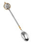 Чайная ложка «Дракон» из серебра