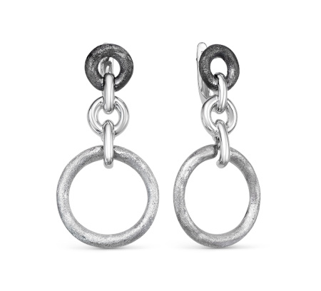 Серьги из серебра