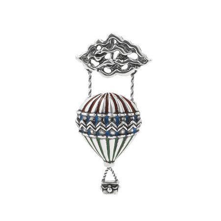 Подвеска из серебра «Воздушный шар»