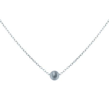 Колье из серебра