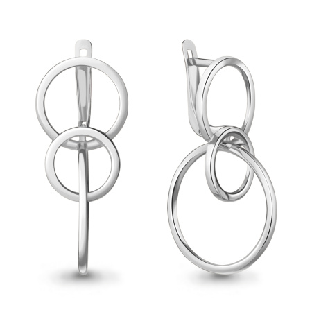 Серьги из серебра