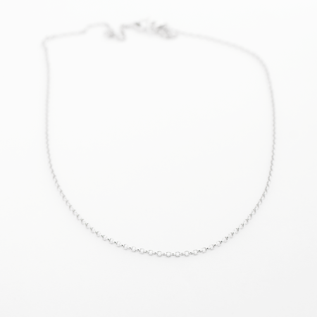 Серебряная цепь «Якорная»