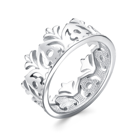 Серебряное кольцо «Корона»