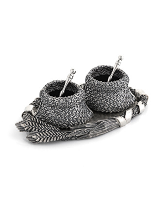 Серебряный набор для специй «Хлебное подворье»