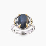 Кольцо из серебра с камнем питерсит