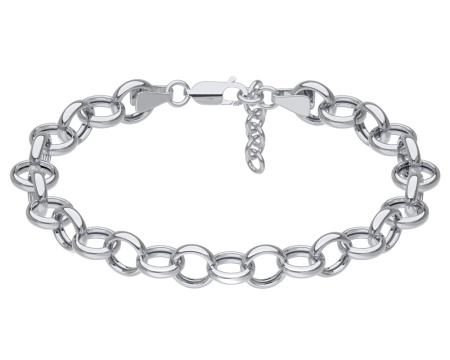 Серебряный браслет «Ролло»