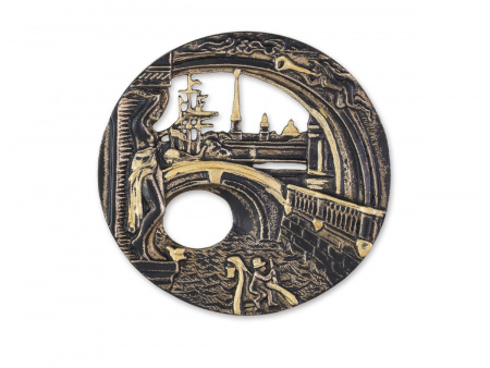 Магнит «Зимняя канавка»