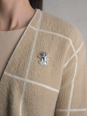 Серебряная подвеска «Котаник»