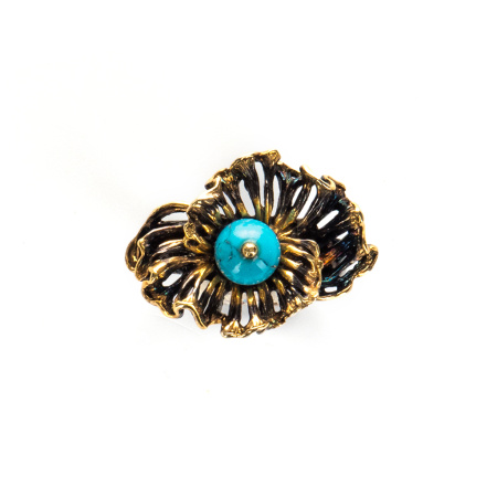 Серебряное кольцо «Фриволите»