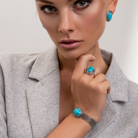 Серебряный браслет «Океан Грез»