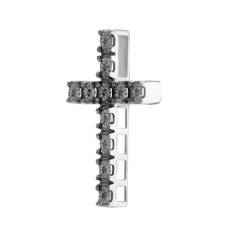 Подвеска из серебра с брилииантом