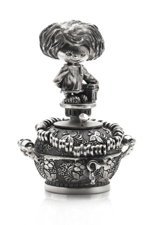 Серебряный колокольчик «Домовенок»