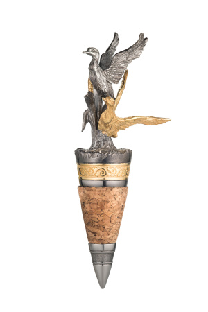 Серебряный пробочник «Утки»