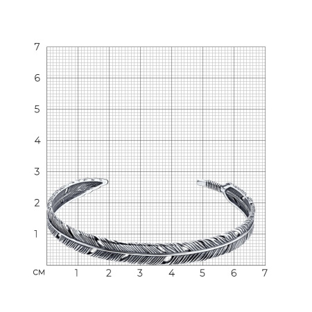 Браслет из серебра