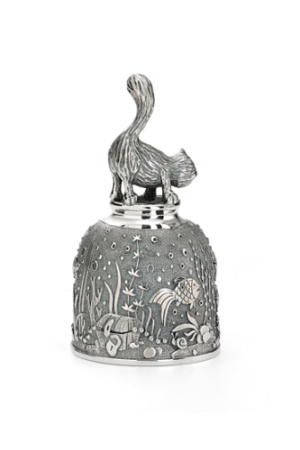 Серебряный колокольчик «Котофей»