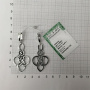 Серебряные серьги «Узел бесконечности»