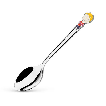 Ложка детская с эмалью «Мальчик»