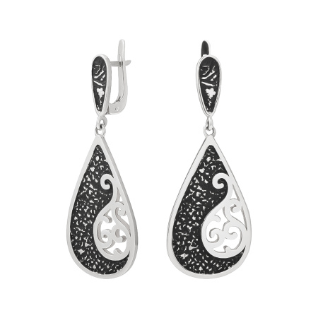 Серьги из серебра