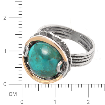 Серебряное кольцо с бирюзой