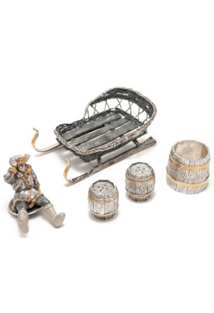 Серебряный набор для специй «Сани»