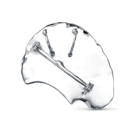 Брошь-подвеска из серебра «Цветы России Липовый цвет»