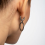 Серьги из серебра