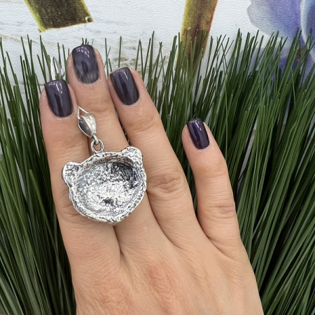 Серебряный кулон «Медведь»