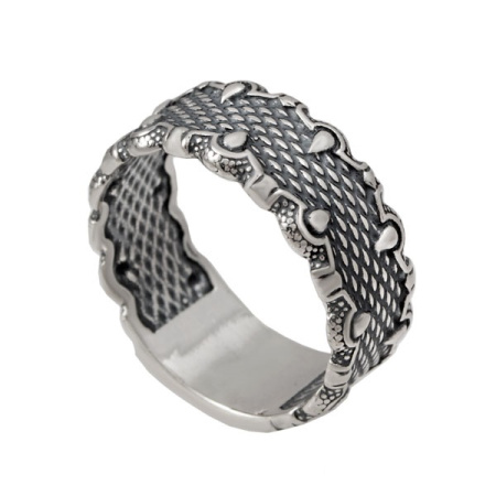 Серебряное кольцо «Коготки»