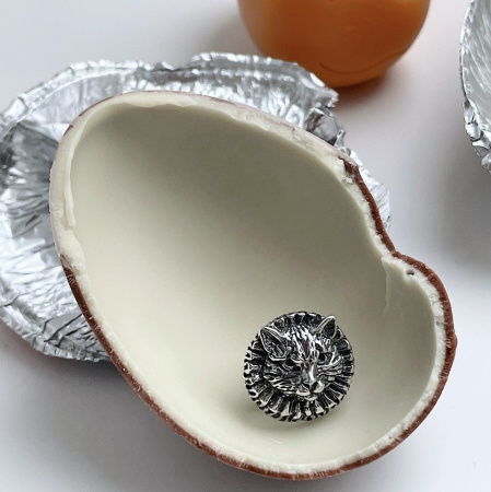 Брошь значок Кот Вельможа