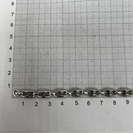 Серебряный браслет «Млечный путь» 6 мм