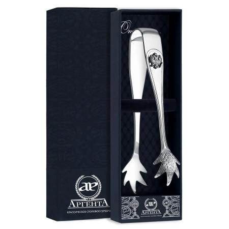 Щипцы для сахара «Герб» серебро 925