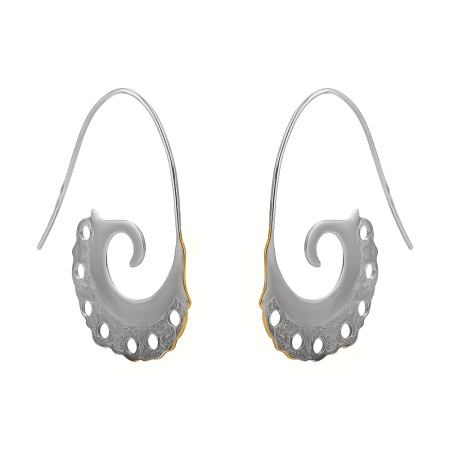 Серебряные серьги