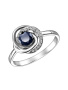 Кольцо «Ethnika» с натуральным сапфиром