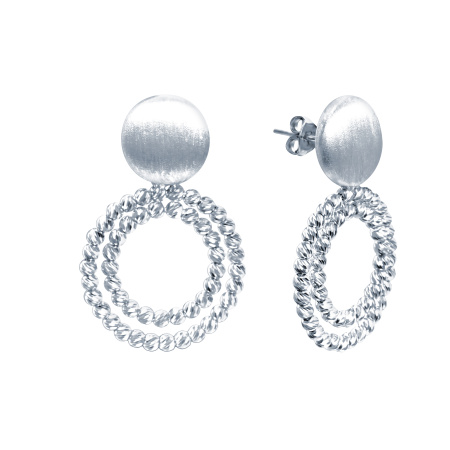 Серебряные серьги