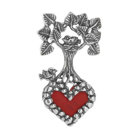 Серебряный подвес «Совет да любовь!»