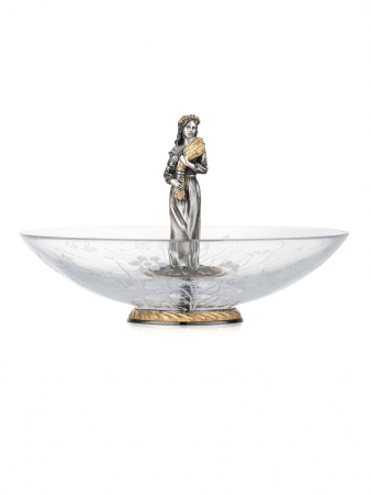 Орешница «Урожай» из серебра