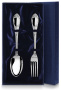 Серебряный набор «Престиж» столовая ложка и вилка
