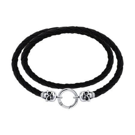 Мужской серебряный браслет Sokolov