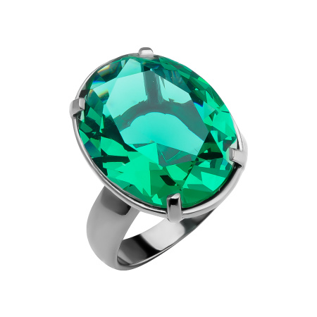 Кольцо из серебра с ювелирным кристаллом