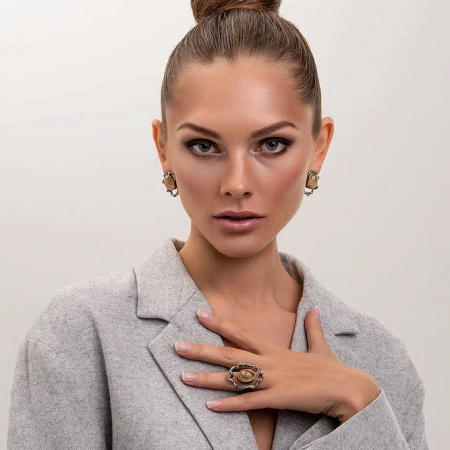 Серебряное кольцо «Родник Жизни»