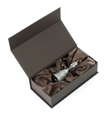 Серебряный колокольчик «Железнодорожник»