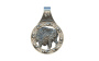 Подвеска малая из серебра «Вепрь»