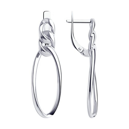 Серьги из серебра