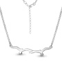 Серебряное колье «Птицы»