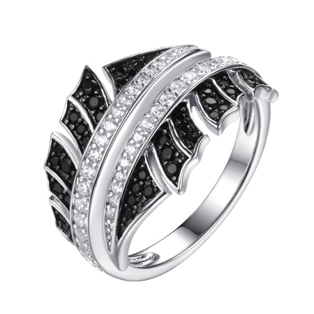 Кольцо из серебра с нанокристаллами