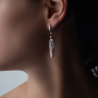 Серьги из серебра «Африканцы»